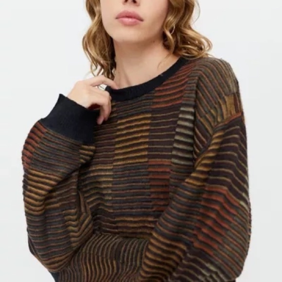 Urban Renewal Jhane Barnes Sweater Wool Blend Oversized Women’s Size XL NWT - Picture 2 of 9